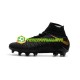 Nike Phantom Hypervenom III Elite DF FG Svart Gul Fotballsko