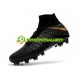 Nike Phantom Hypervenom III Elite DF FG Svart Gul Fotballsko