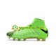 Nike Phantom Hypervenom III Elite DF FG Svart Grønn Fotballsko