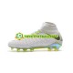 Nike Phantom Hypervenom III Elite DF FG Grå Hvit Fotballsko