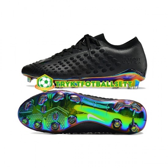 Nike Phantom Ultra Venom FG Svart Grønn Fotballsko