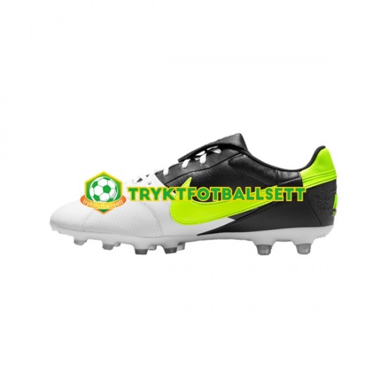 Nike Premier III FG Svart Hvit Gul Fotballsko