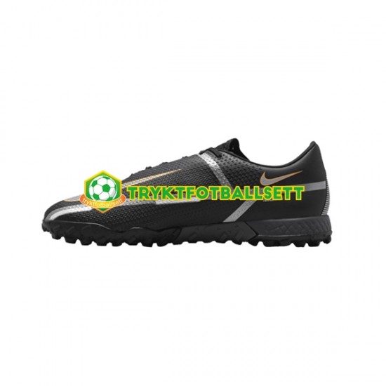 Nike React Phantom GT2 Shadow Pro TF Svart Fotballsko