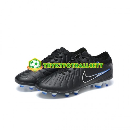 Nike Tiempo Legend 10 Elite FG Svart Blå Fotballsko