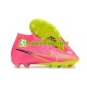 Nike Zoom Vapor 15 Elite SE AG Grønn Rosa Fotballsko