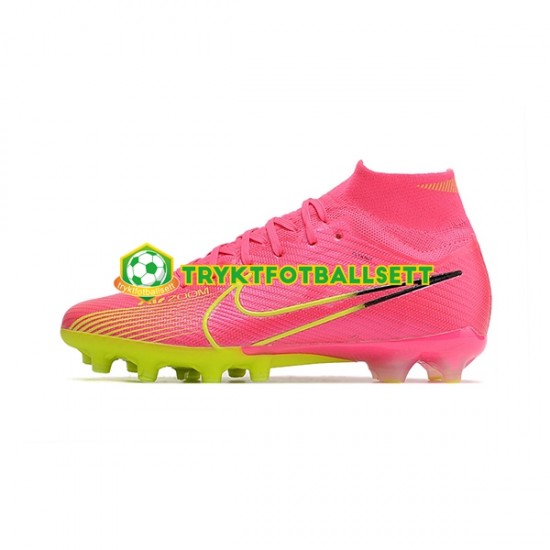 Nike Zoom Vapor 15 Elite SE AG Grønn Rosa Fotballsko