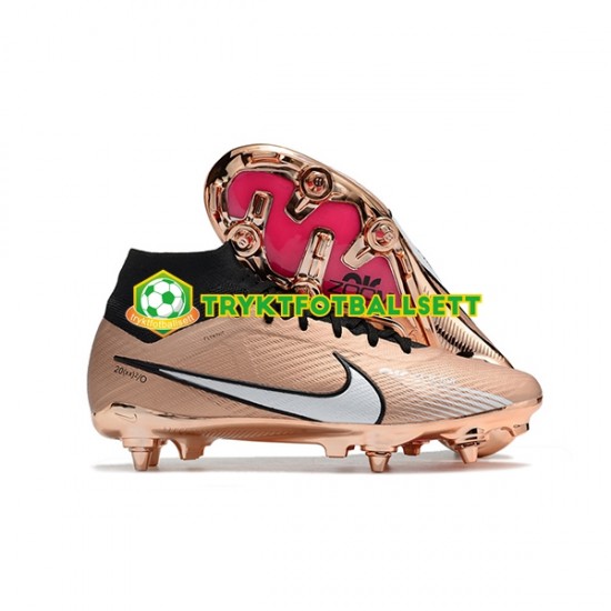 Nike Zoom Vapor Xv Elite Pro SG Svart Gul Fotballsko