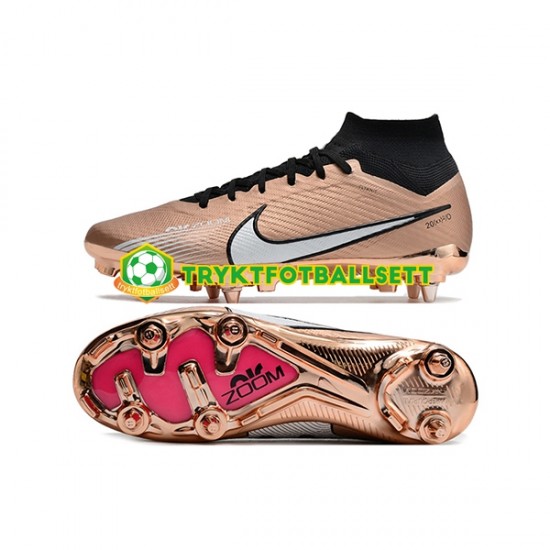 Nike Zoom Vapor Xv Elite Pro SG Svart Gul Fotballsko