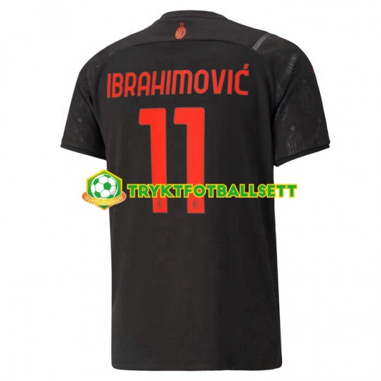 Herre AC Milan drakt Ibrahimovic 11 Tredje 2021-22 Korte Ermer