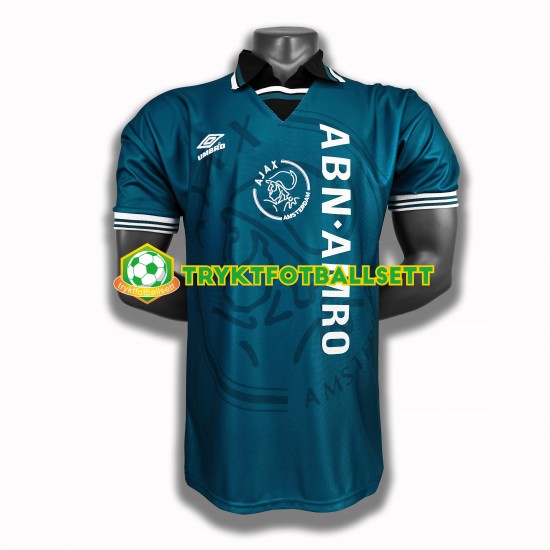 Herre AFC Ajax drakt Retro Borte 1994-1995 Korte Ermer