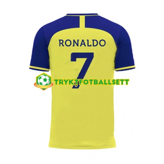 Herre Al-Nassr drakt Ronaldo 7 Hjemme 2022-23 Korte Ermer