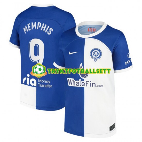 Herre Atlético Madrid drakt Memphis 9 120 Anniversary Hjemme 2022-23 Korte Ermer