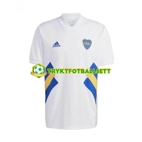 Herre CA Boca Juniors drakt Icon Retro Hjemme 2022-23 Korte Ermer