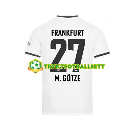 Herre Eintracht Frankfurt drakt Mario Gotze Hjemme 2022-23 Korte Ermer