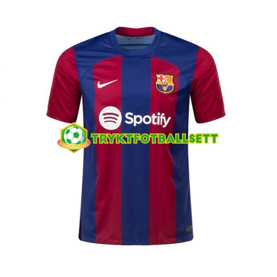 Herre FC Barcelona drakt Pedri 8 Hjemme 2023-2024 Korte Ermer