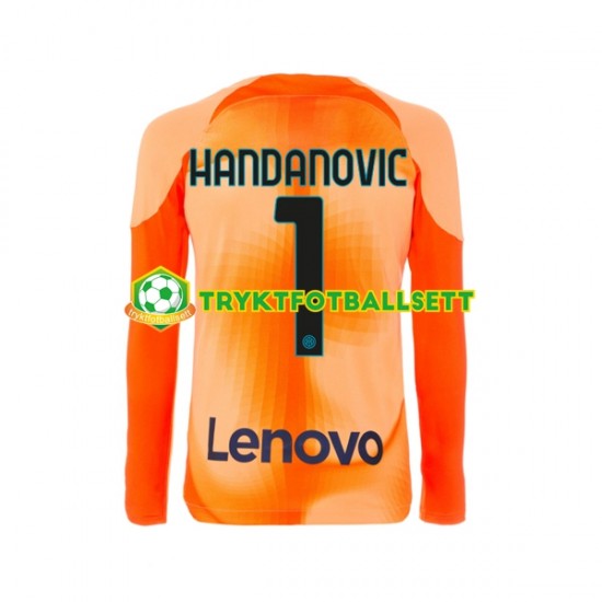 Herre Keeper Inter Milan drakt Samir Handanovic 1 Fjerde 2022-23 Langermet