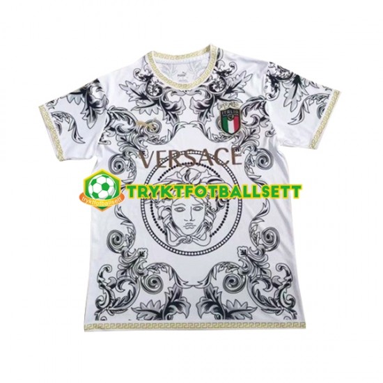 Herre Italia drakt Versace 2023-2024 Hvit Korte Ermer