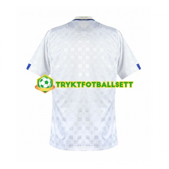 Herre Leeds United drakt Retro Hjemme 1989-1990 Korte Ermer