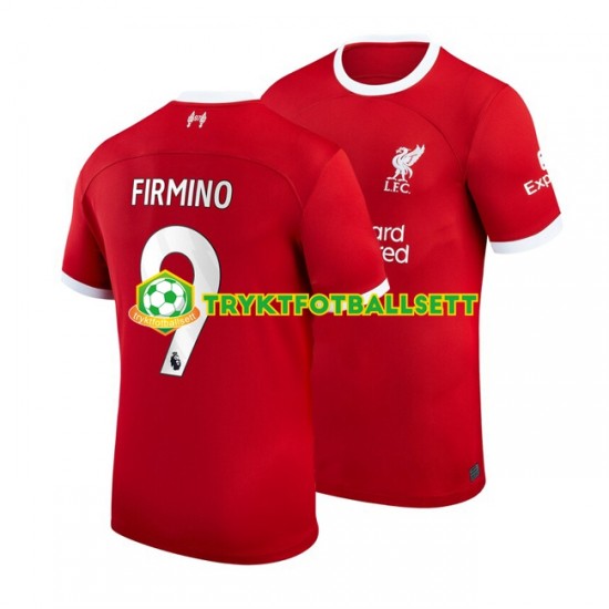 Herre Liverpool drakt Roberto Firmino 9 Hjemme 2023-2024 Korte Ermer