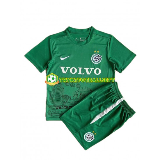 3-13 år Barn Maccabi Haifa drakt Commemorative Edition Hjemme 2022-23 Korte Ermer