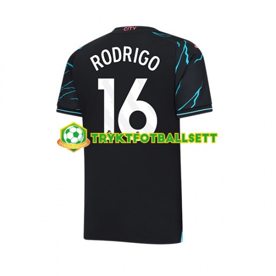 Herre Manchester City drakt Rodri Hernandez 16 Tredje 2023-2024 Korte Ermer