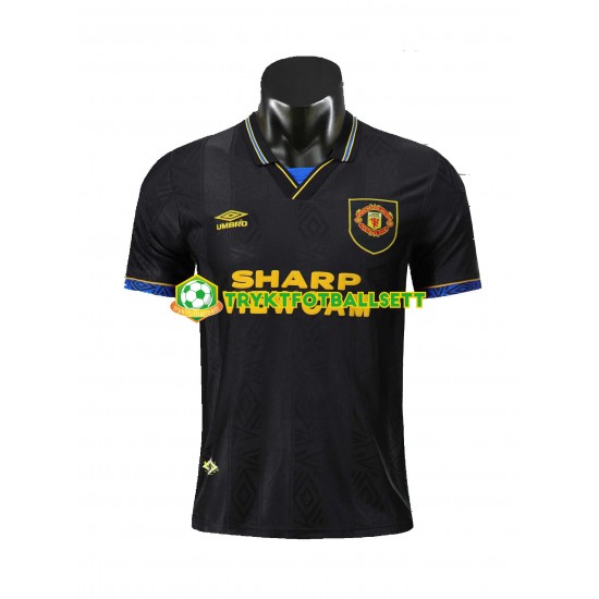 Herre Manchester Utd drakt Retro Borte 1994 Korte Ermer