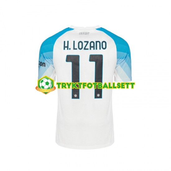 Herre Napoli drakt Face Game Lozano 11 Hjemme 2022-23 Korte Ermer