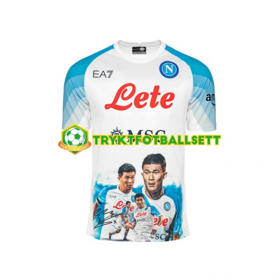 Herre Napoli drakt Face Game Minjae 3 Hjemme 2022-23 Korte Ermer