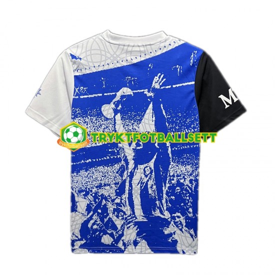 Herre Napoli drakt Maradona Champions Special Edition Hjemme 2023 Korte Ermer