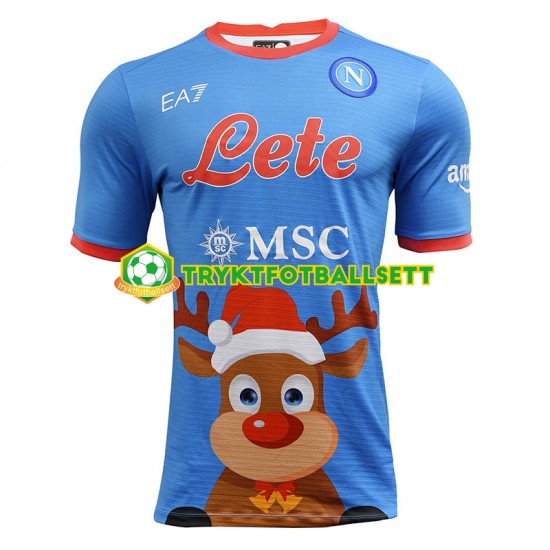 Herre Napoli drakt Xmas Hjemme 2022-23 Korte Ermer