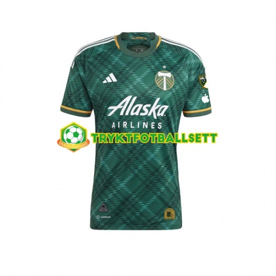 Herre Portland Timbers drakt Hjemme 2023-2024 Korte Ermer