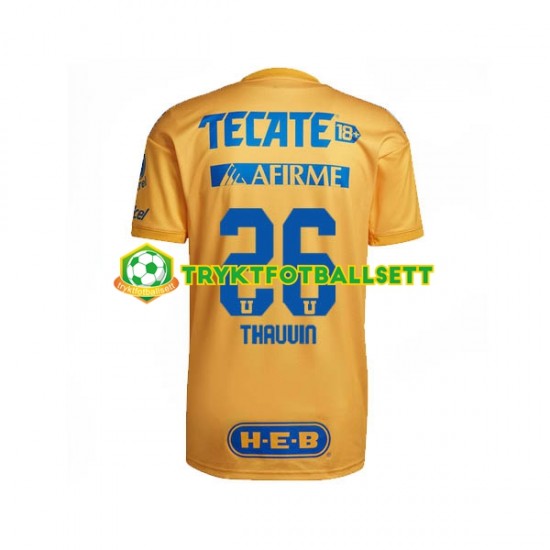 Herre Tigres UANL drakt Florian Thauvin 26 Hjemme 2022-23 Korte Ermer