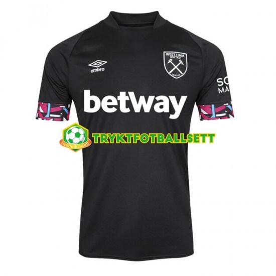 Herre West Ham United drakt Borte 2022-23 Korte Ermer