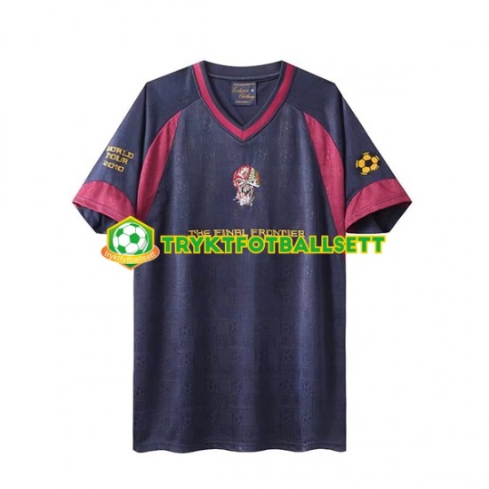 Herre West Ham United drakt Iron Maiden Retro Hjemme 2010 Korte Ermer