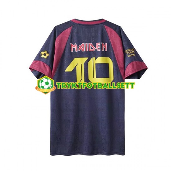 Herre West Ham United drakt Iron Maiden Retro Hjemme 2010 Korte Ermer