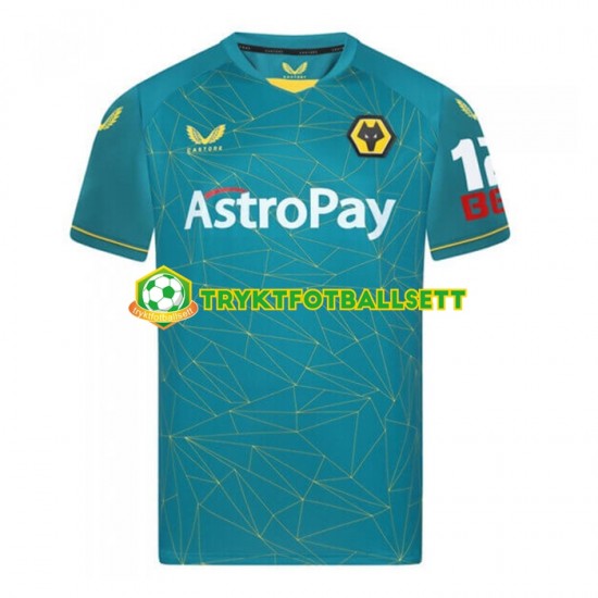 Herre Wolverhampton Wanderers drakt Borte 2022-23 Korte Ermer