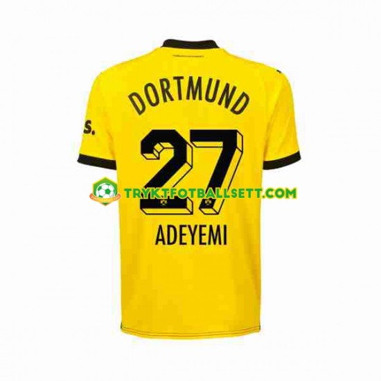 Herre Borussia Dortmund drakt Karim Adeyemi 27 Hjemme 2023-2024 Korte Ermer