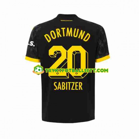 Herre Borussia Dortmund drakt Marcel Sabitzer 20 Borte 2023-2024 Korte Ermer