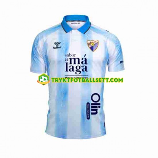 Herre Málaga CF drakt Hjemme 2023-2024 Korte Ermer