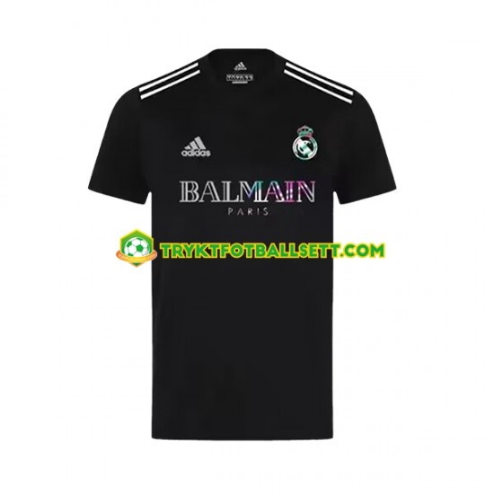 Herre Real Madrid drakt Balmain 2023-2024 Korte Ermer