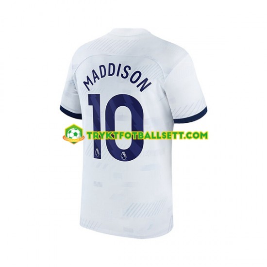 Herre Tottenham Hotspur drakt James Maddison 10 Hjemme 2023-2024 Korte Ermer