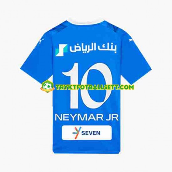 Herre Al Hilal drakt Neymar JR 10 Hjemme 2023-2024 Korte Ermer