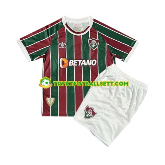 3-13 år Barn Fluminense drakt Hjemme 2023-2024 Korte Ermer