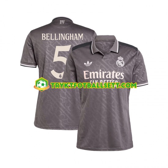 Herre Real Madrid drakt BELLINGHAM 5 Tredje 2024-2025 Korte Ermer